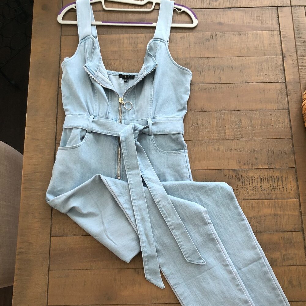 Iris Denim Jumpsuit